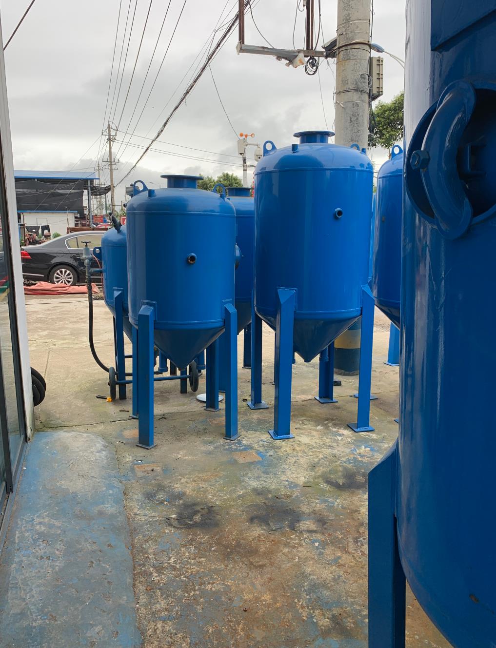 江蘇拋丸機除銹設備 1 噴砂機/噴砂罐 1